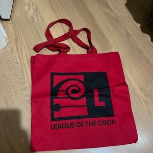 Red Tote Bag